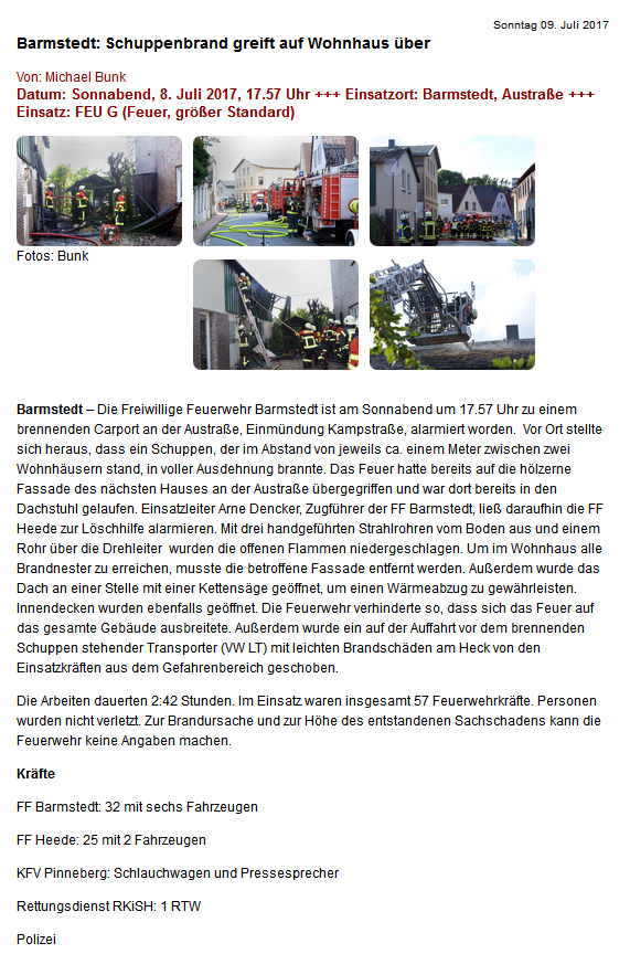 Bericht KFV